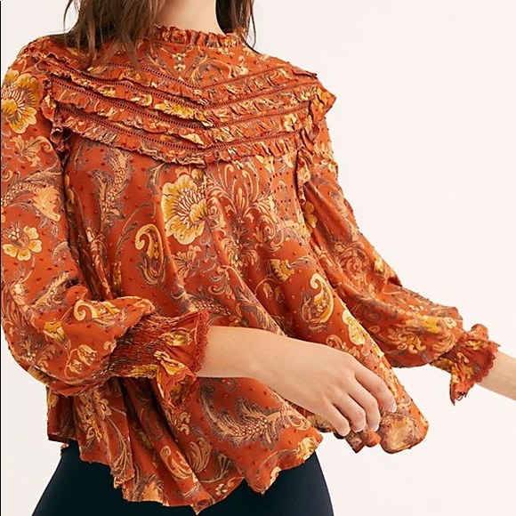 Spell Tops - spell designs | aurora blouse in amber